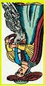 Arcano La Fuerza Tarot de Marsella