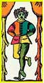 Arcano El Colgado Tarot de Marsella