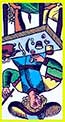 Arcano El Mago Tarot de Marsella