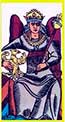 Arcano La Emperatriz Tarot de Marsella
