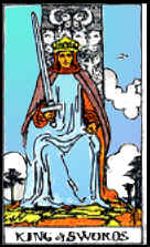 Arcano menor Rey de Espada